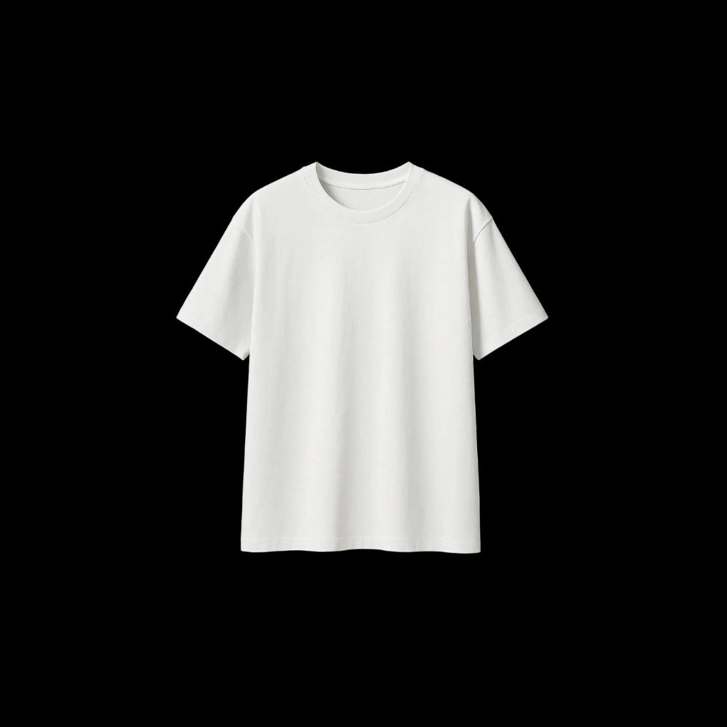 Custom white oversized Tshirt