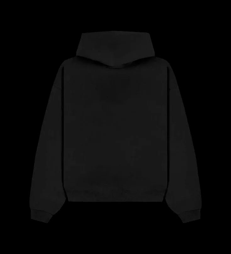 Custom black hoodie