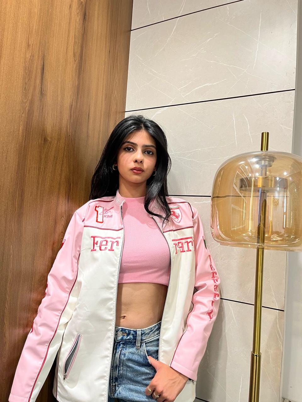 PINK FERRARI JACKET