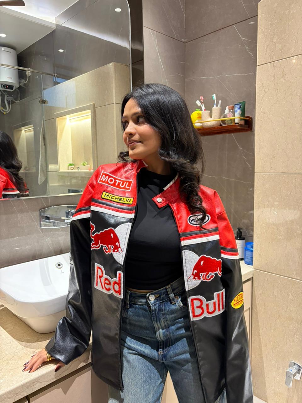 REDBULL BLACK-RED JACKET