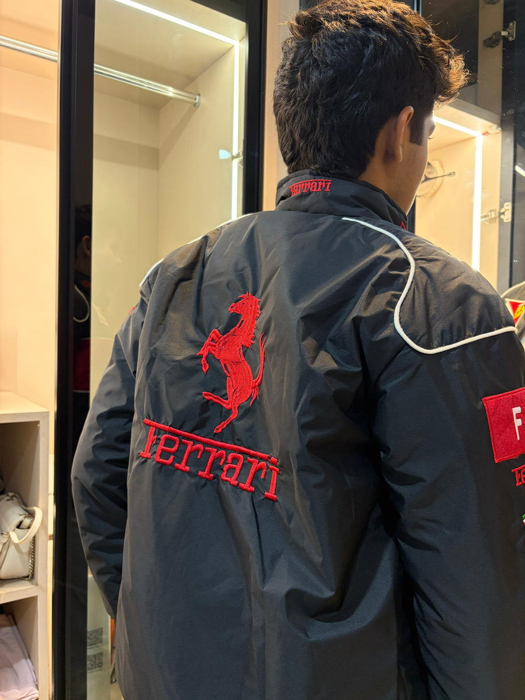 FERRARI PARACHUTE JACKET